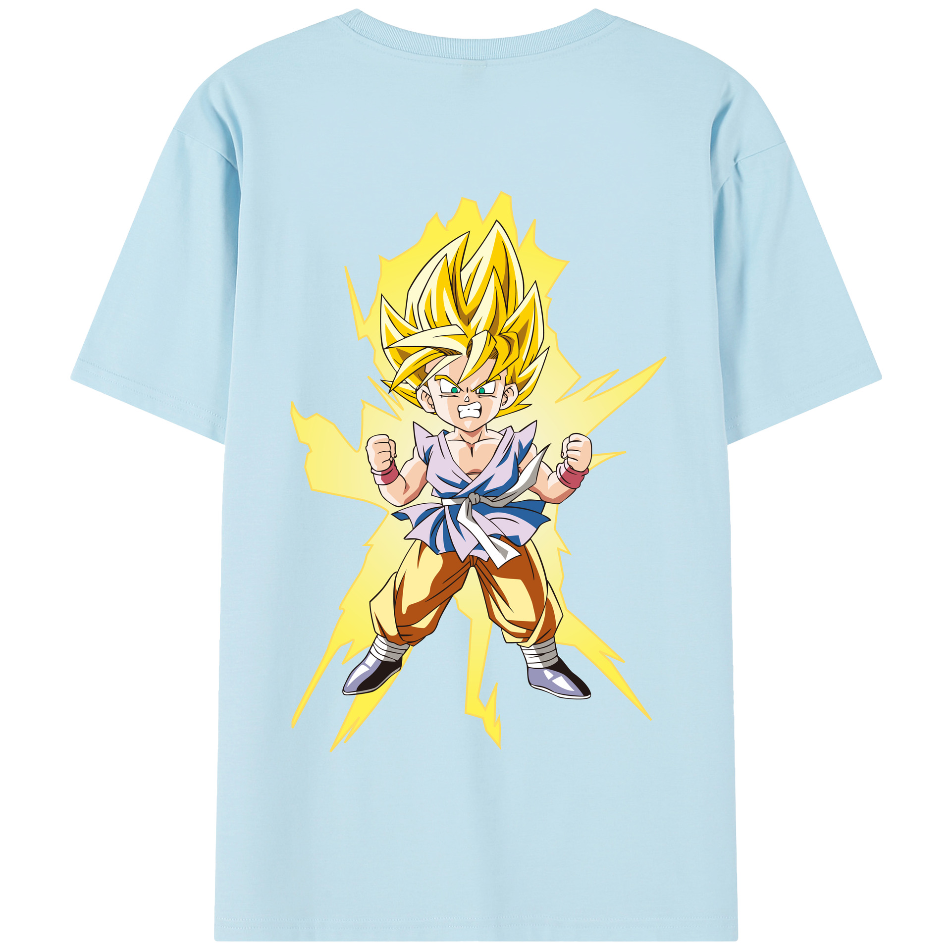 （画像用） ドラゴンボール ベジット DRAGON BALL Vegetto 綿100％半袖Tシャツ（背面プリント）